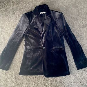 Calvin Klein Velvet Blazer Size 2 - Never Worn!
